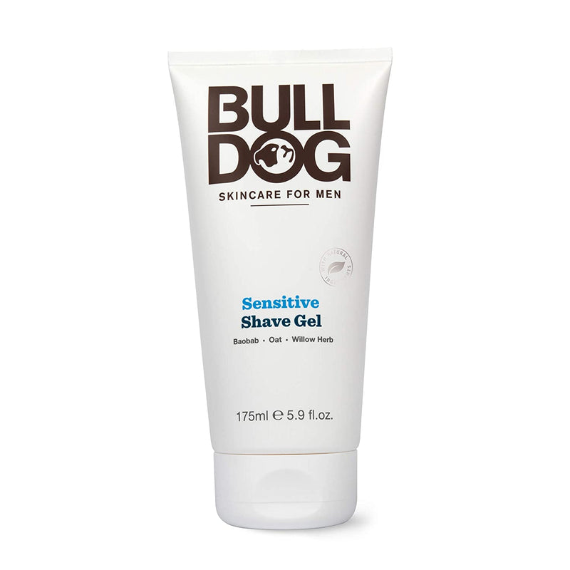 Bull Dog, Sensitive Shave Gel - 5.9 fl. oz.
