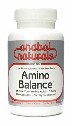 Anabol Naturals, Amino Balance, 500 mg - 120 Caps