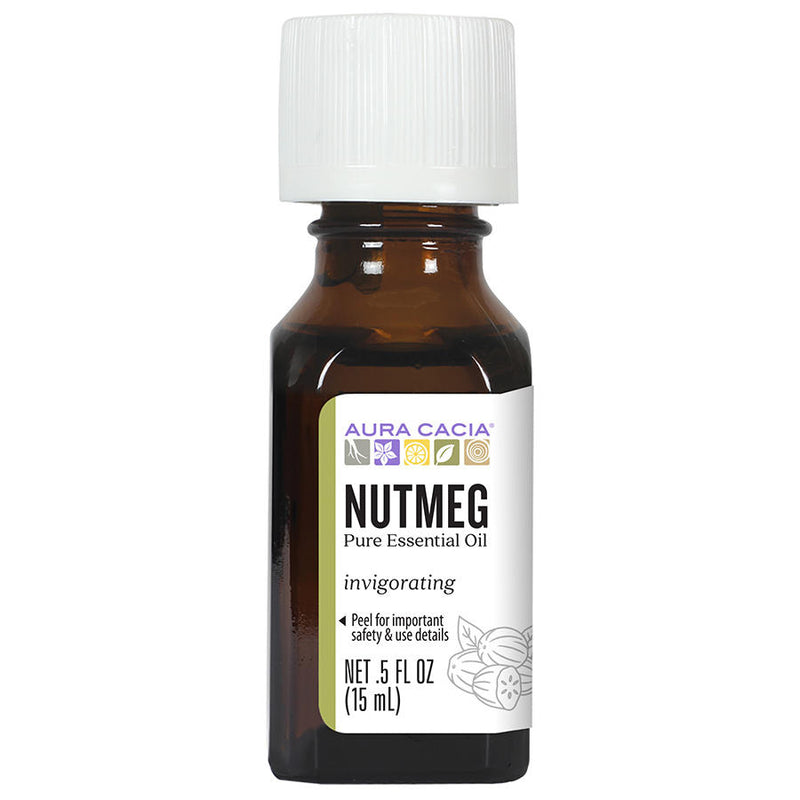 Nutmeg Essential Oil - 0.5 fl. oz.Aura Cacia - My Vendor