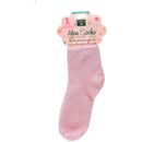 Earth Therapeutics Spa Socks Aloe Infused -  Pink