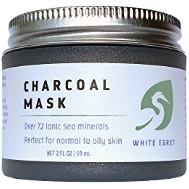 White Egret, Charcoal Mask - 2 oz.