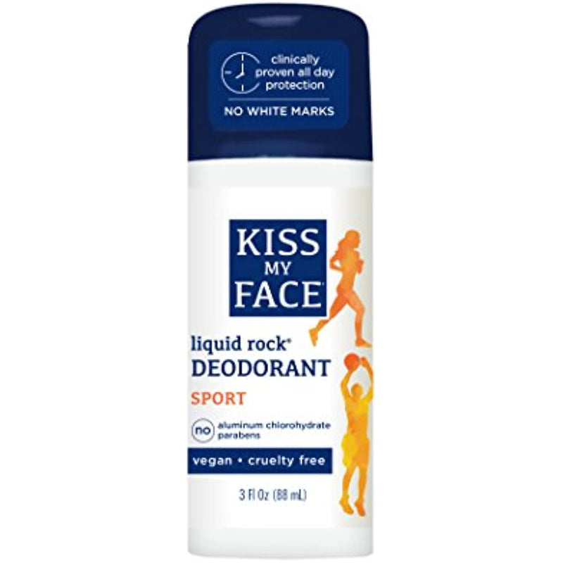 Kiss My face, Liquid Roll-on Sports Deodorant - 3 fl. oz.