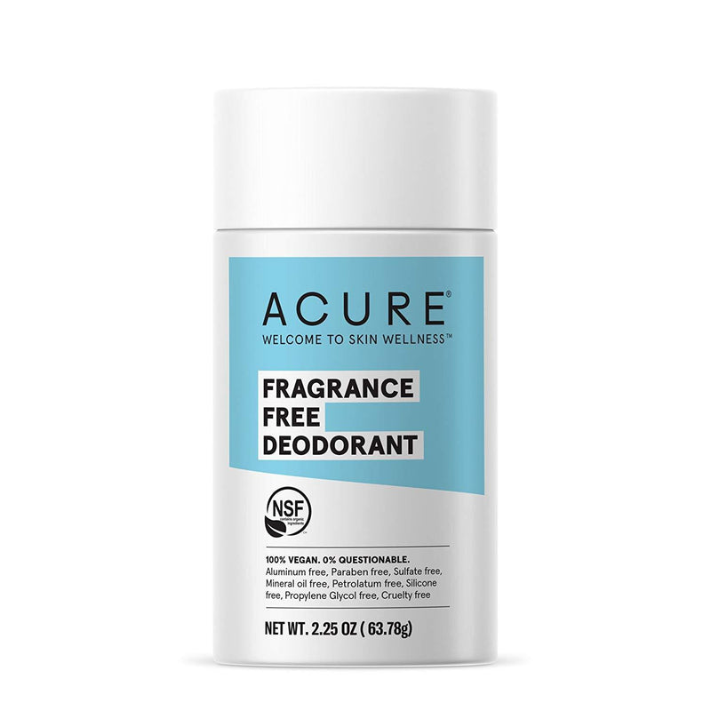 Deodorant Stick, Fragrance Free - 2.2 oz.Acure - My Vendor