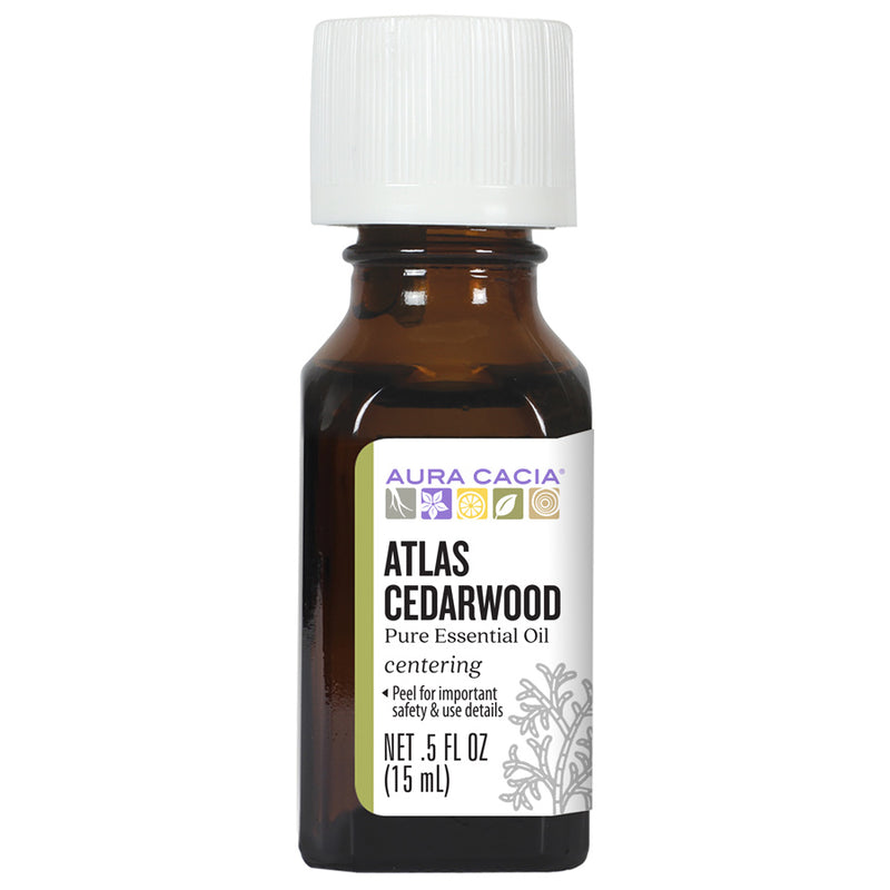 Aura Cacia, Atlas Cedarwood - 0.5 fl. oz.