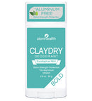 Zion Health Clay Dry Deodorant, Bold Eucalyptus Mint - 2.8 oz.