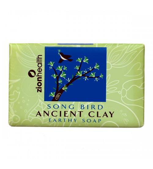 Zion Health, Ancient Clay Bar Soap, Song Bird - 6 oz