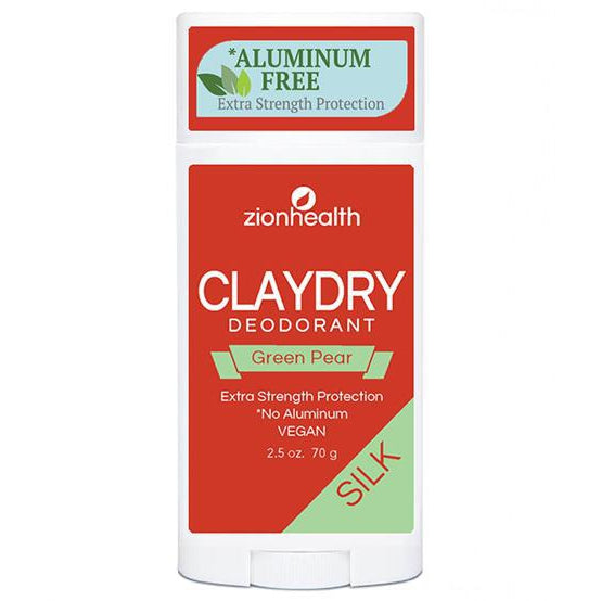 Clay Dry Bold Deodorant, Green Pear - 2.5 oz.Zion Health - My Vendor